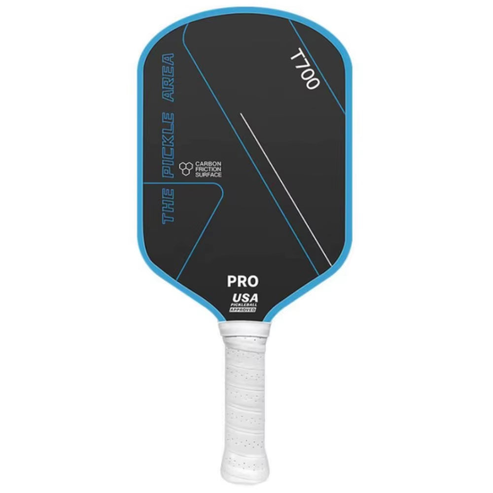 Pickleball Paddle T700 Carbon Fiber Frosted Surface USAPA Approved Pickleball Rackets Durable Professional Game Supplies
