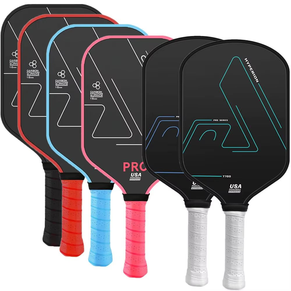 Pickleball Paddle T700 Carbon Fiber Frosted Surface USAPA Approved Pickleball Rackets Durable Professional Game Supplies