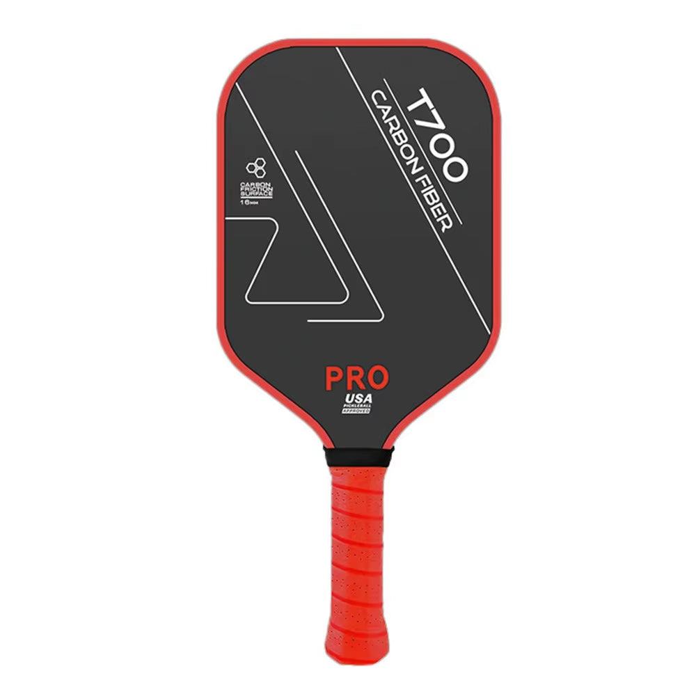 Pickleball Paddle T700 Carbon Fiber Frosted Surface USAPA Approved Pickleball Rackets Durable Professional Game Supplies