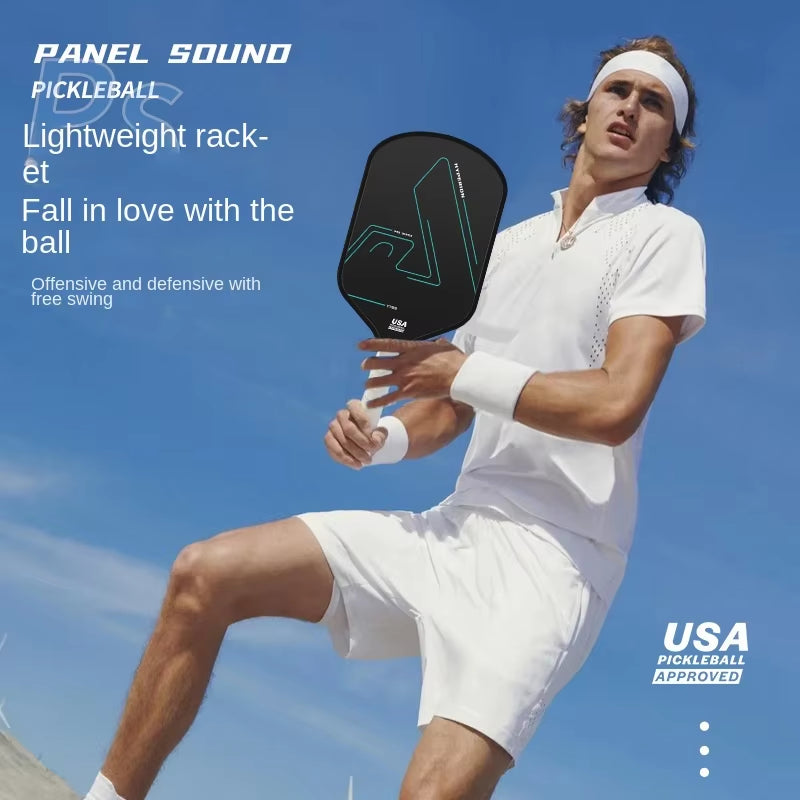 Pickleball Paddel Carbon Fiber T700 Event-Grade Profession Pickleball Racket Full Set Carbon Fiber 3K Pickleball Racket Durable