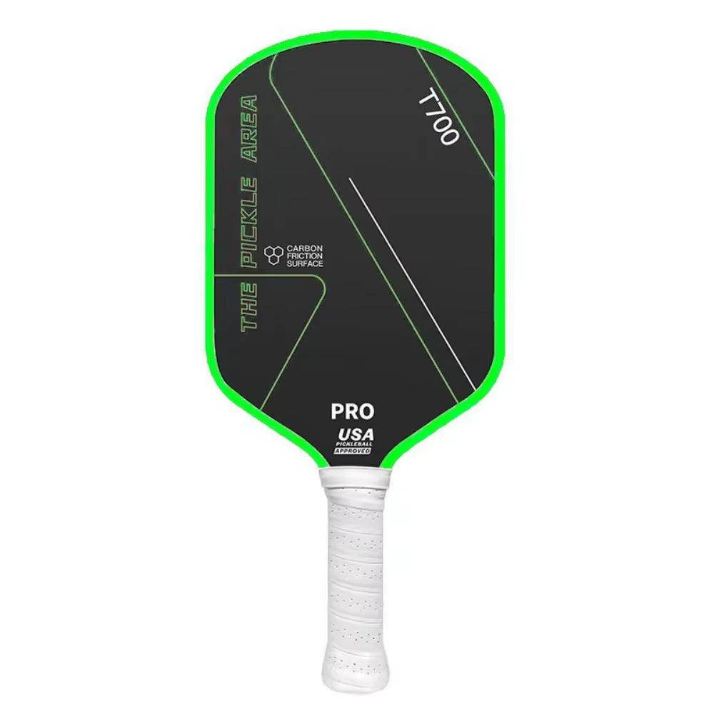 Pickleball Paddle T700 Carbon Fiber Frosted Surface USAPA Approved Pickleball Rackets Durable Professional Game Supplies