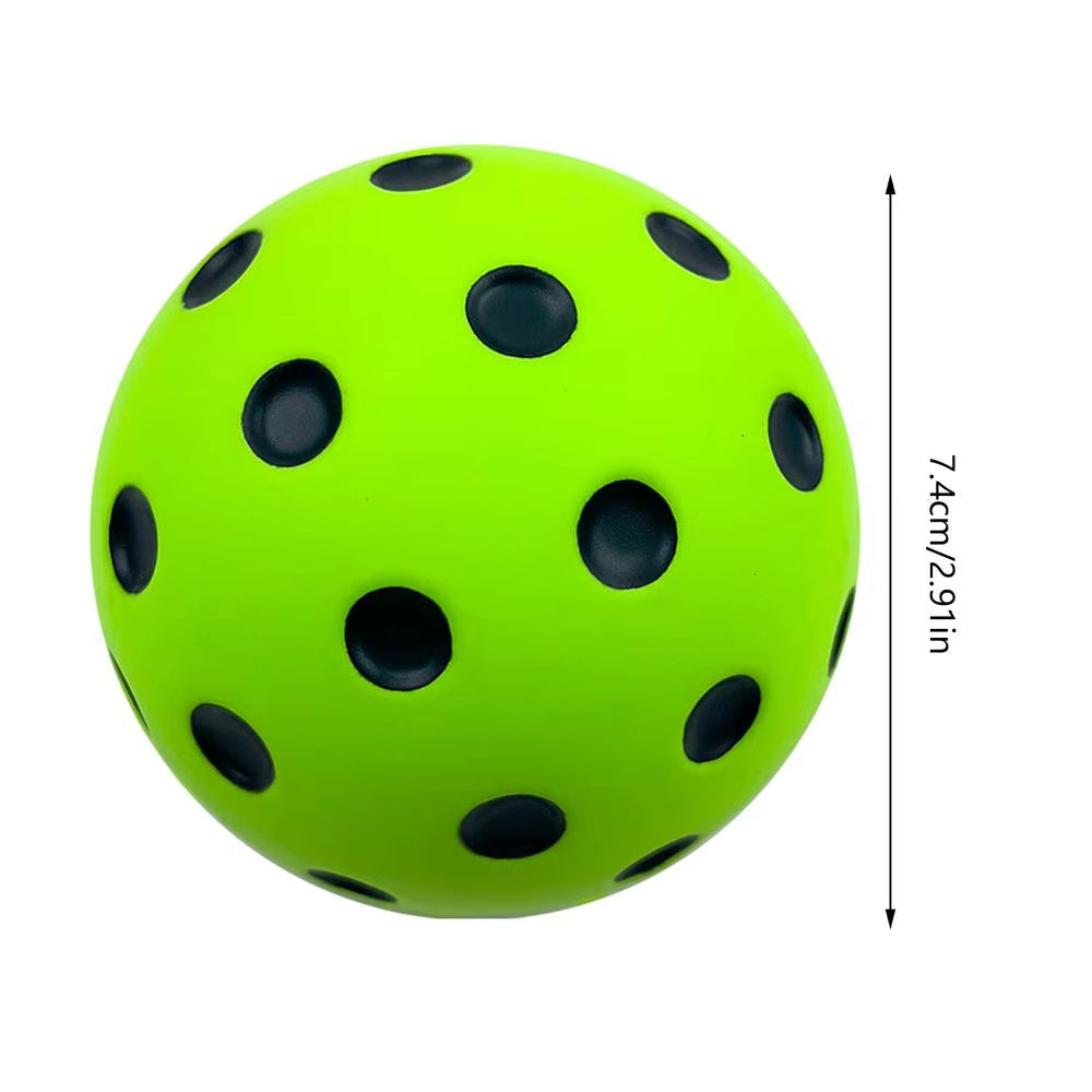 Foam Balls for Pickleball Practice Quiet Bounce Ball Pickleball Ball Pickleball Accessories Pickle Balls for Pickleball Training