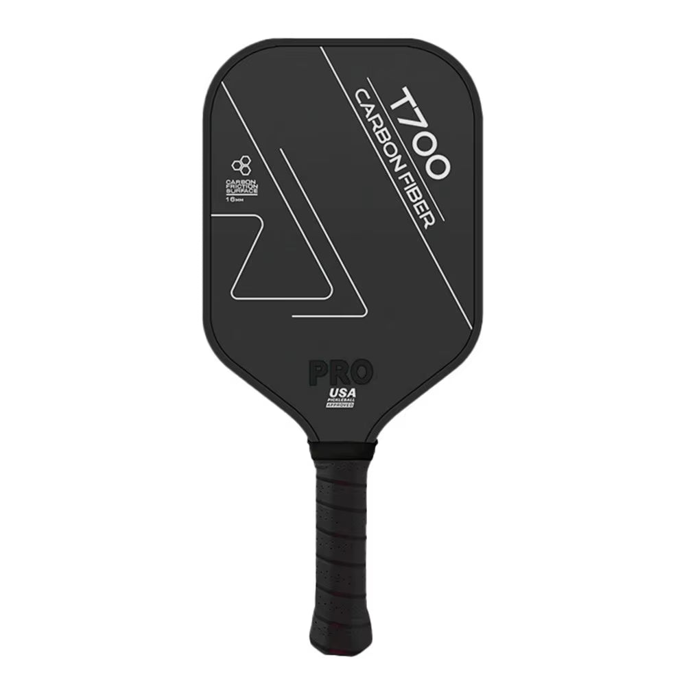 Pickleball Paddle T700 Carbon Fiber Frosted Surface USAPA Approved Pickleball Rackets Durable Professional Game Supplies