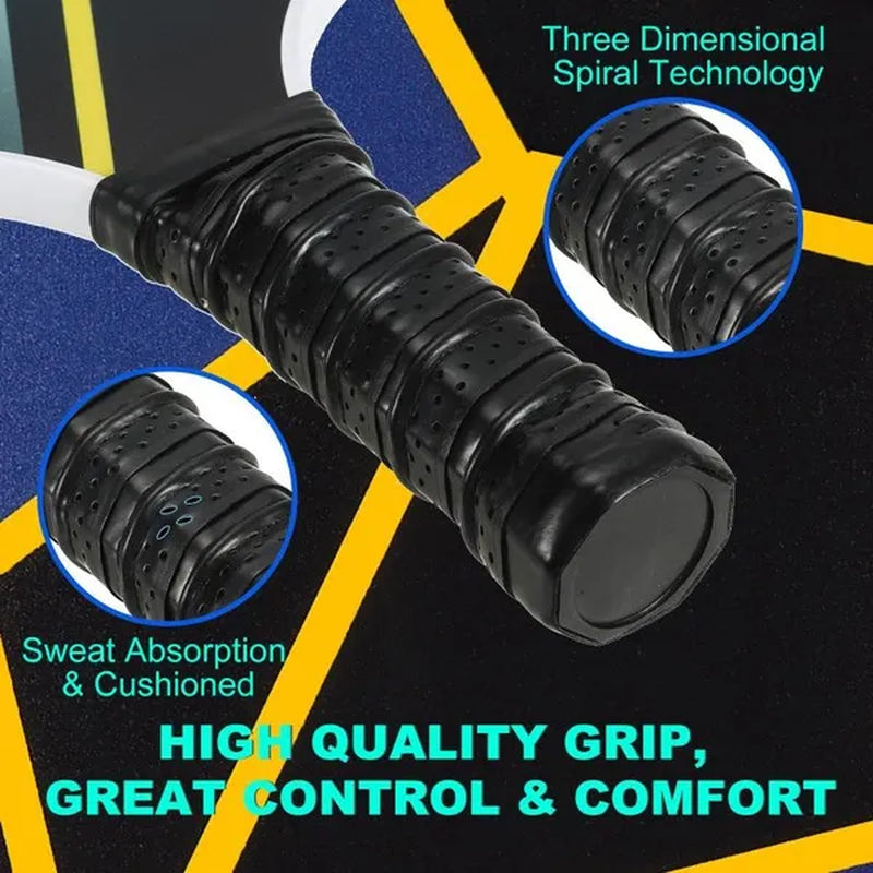 Graphite Pickleball Paddles USAPA Fiberglass Paddle with Bag Mesh