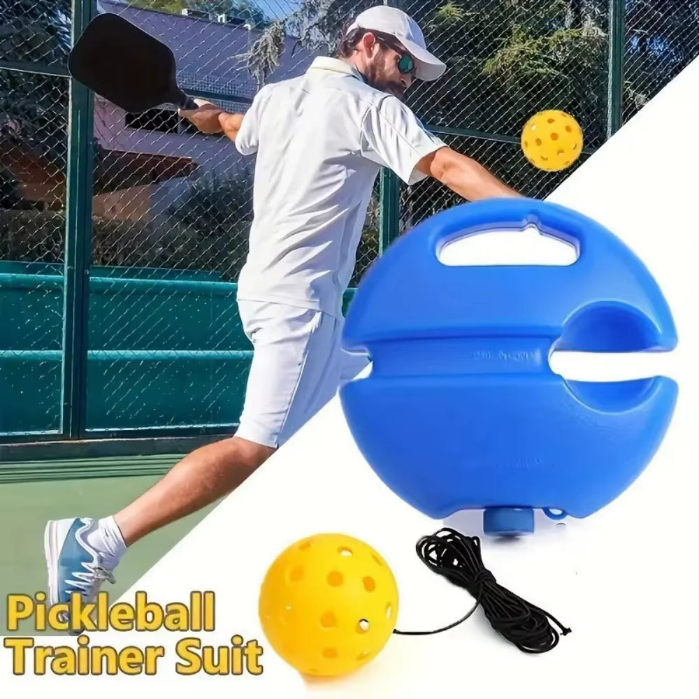 Pickleball Trainer Pickleball Ball with String Pickleball Accessories Pickleball Training Aid for Single Player Adult Sport
