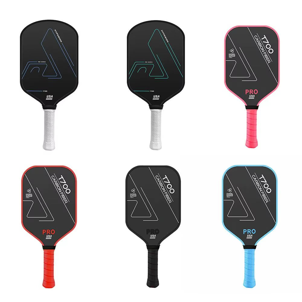 Pickleball Paddle T700 Carbon Fiber Frosted Surface USAPA Approved Pickleball Rackets Durable Professional Game Supplies