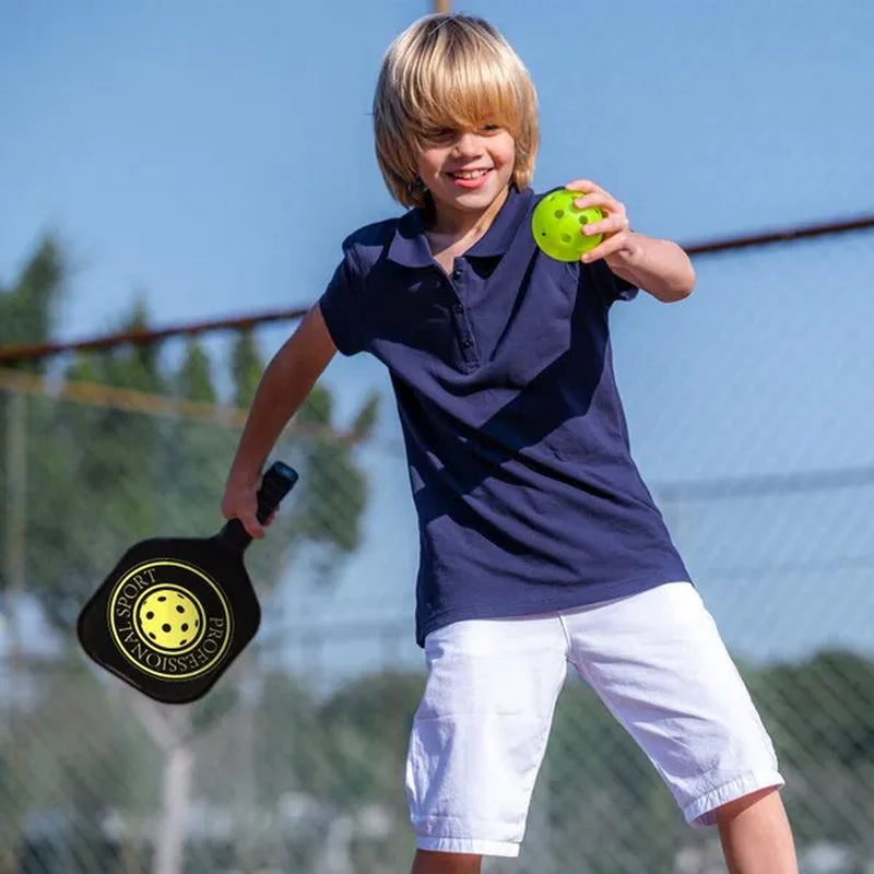 Pickleball Paddles Set of 2, USA Pickleball Approved(Usapa), Composite Graphite Carbon and Fiberglass Face Pickleball Paddles Set