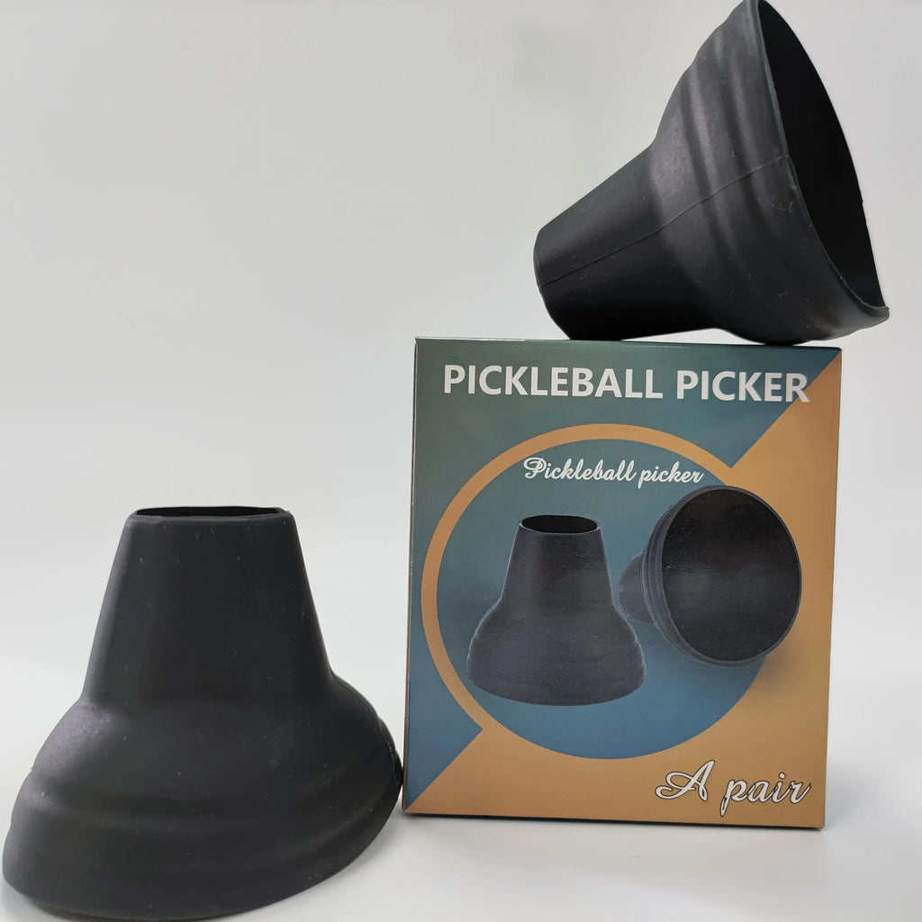 Pickleball Ball Retriever 2Pcs Ruber Pickleball Pick up Tool Pickleball Ball Accessory for Pickleball Paddle