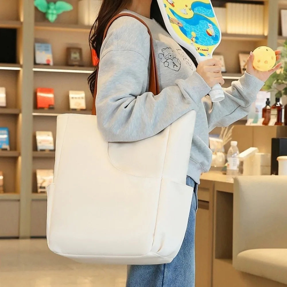 Outdoor Oxford Pickleball Bag Large Capacity Breathable Racket Handbag Lightweight Pickleball Tote Bag for Women Men