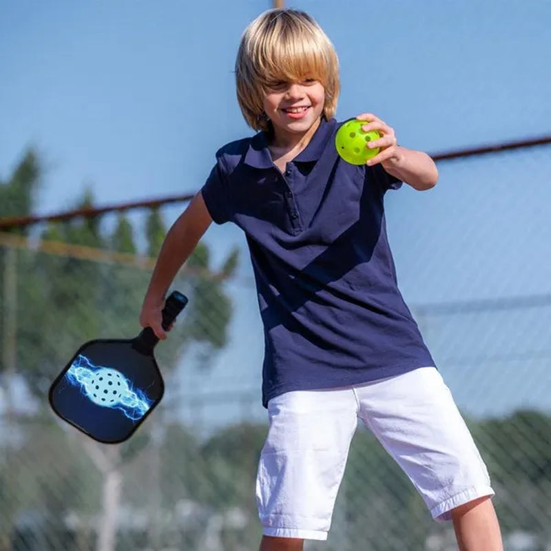 Graphite Pickleball Paddles USAPA Fiberglass Paddle with Bag Mesh