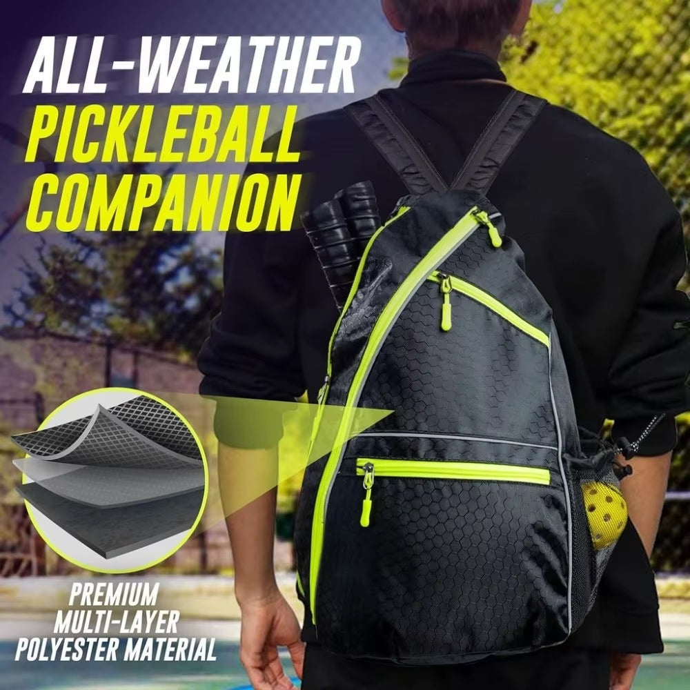 NEW Sports Pickleball Paddle Bag Large Capacity Waterproof Pickleball Rackets Backpack Adjustable Pickle Ball Bag Men Women